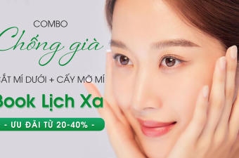 COMBO “CHỐNG GIÀ” KHUYNH ĐẢO “BOOK LỊCH XA, GIẢM TỐI ĐA”