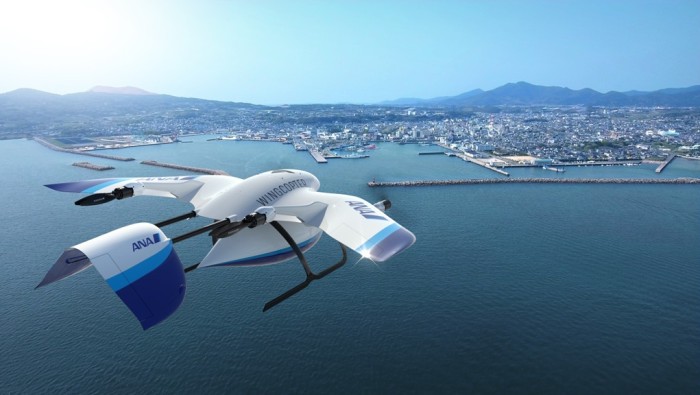 ANA tiếp tục thử nghiệm máy bay không người lái chở hàng cho các vị trí khó tiếp cận